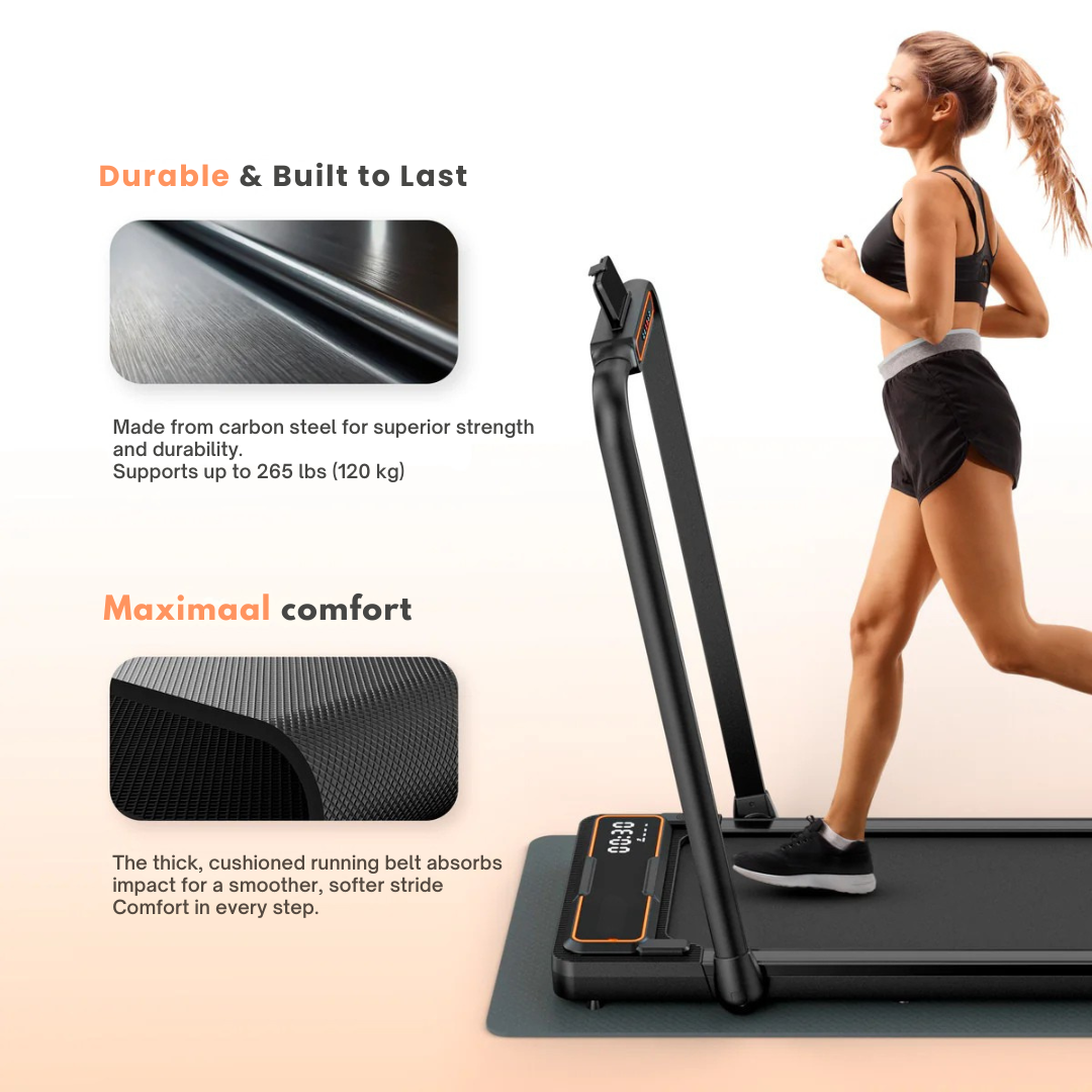 SmartStep Pro v3 - Foldable Treadmill 0.1 - 7.5 mph (12 km/h).