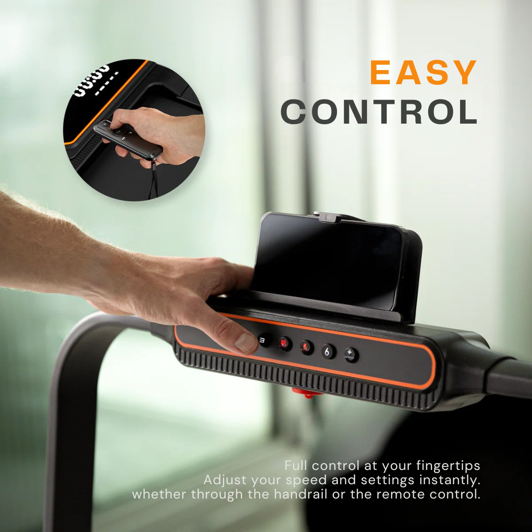 SmartStep Pro v3 - Foldable Treadmill 0.1 - 7.5 mph (12 km/h).