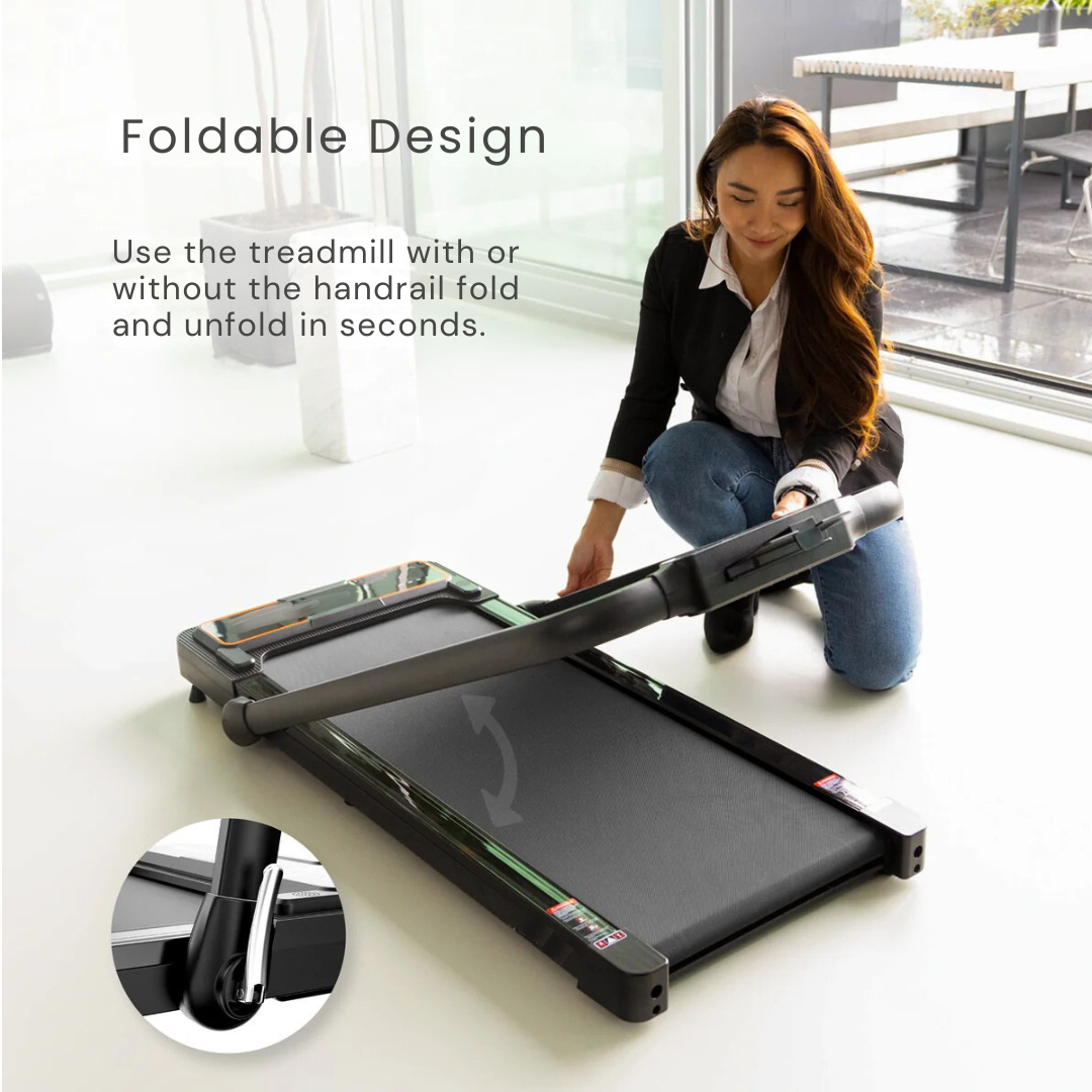 SmartStep Pro v3 - Foldable Treadmill 0.1 - 7.5 mph (12 km/h).