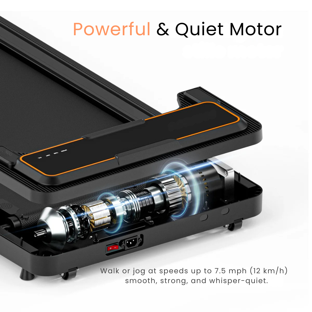 SmartStep Pro v3 - Foldable Treadmill 0.1 - 7.5 mph (12 km/h).